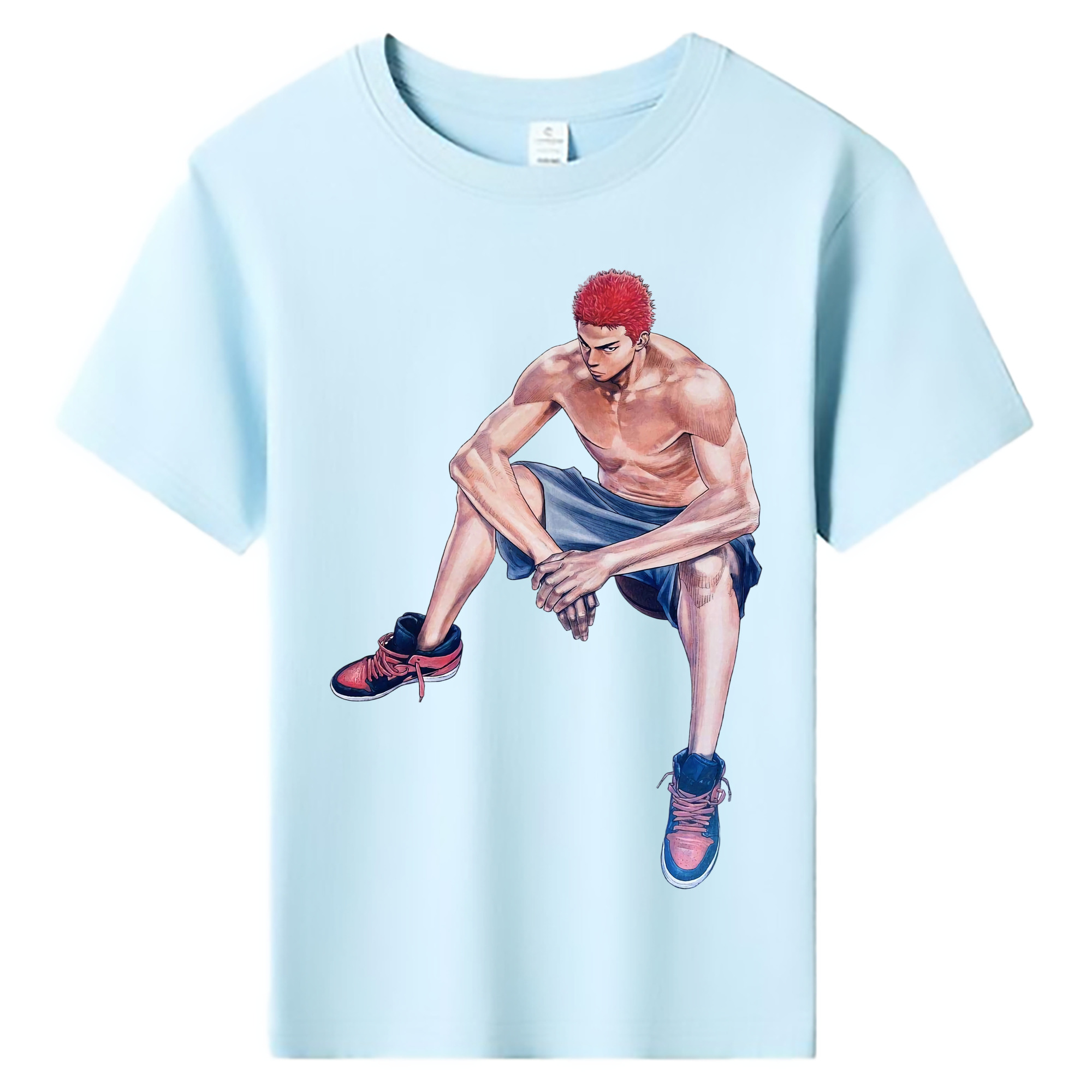 （画像用） SLAM DUNK／スラムダンク 綿100％キッズTシャツ（フロントプリント）